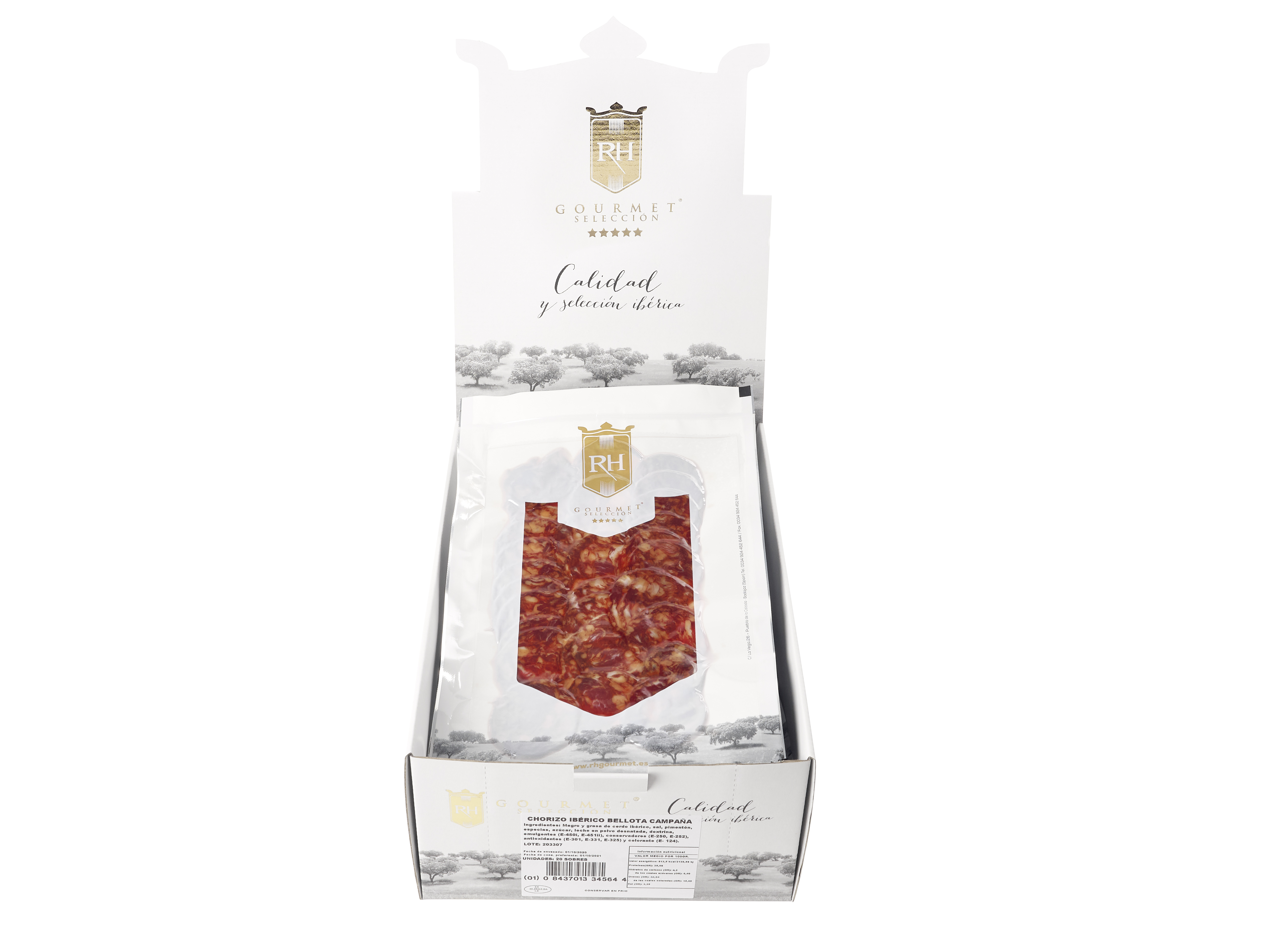 Chorizo Ibérico Bellota Campaña sobre 100g