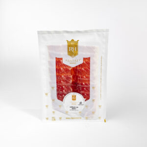 Jamón de Cebo Ibérico 50% Raza Ibérica, sobres 100g.