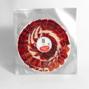 Jamón de Bellota Ibérico 50% Raza Ibérica Corte a Cuchillo, sobres 100g