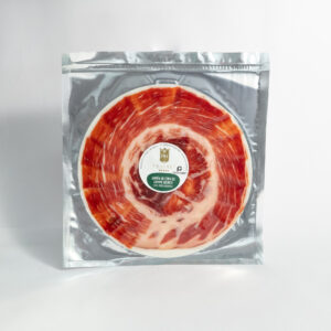 Jamón de Cebo de Campo Ibérico 50% Raza Ibérica Corte a Cuchillo, sobres 100g