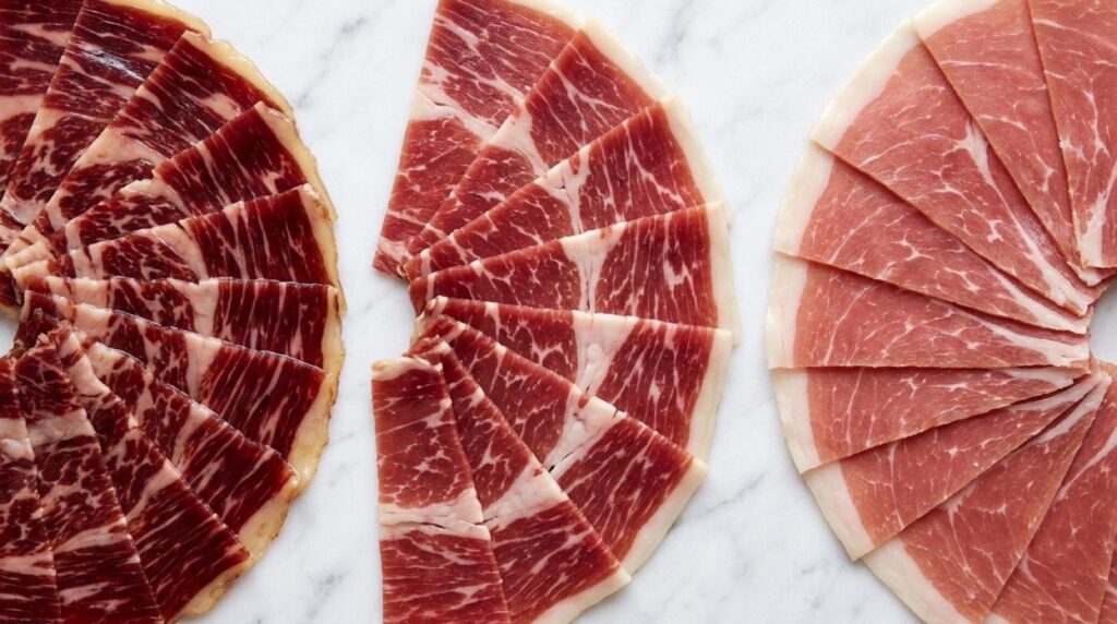 Imagen que representa tipos de jamón